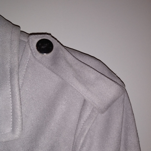 Faux suede jacket - Picture 3 of 5